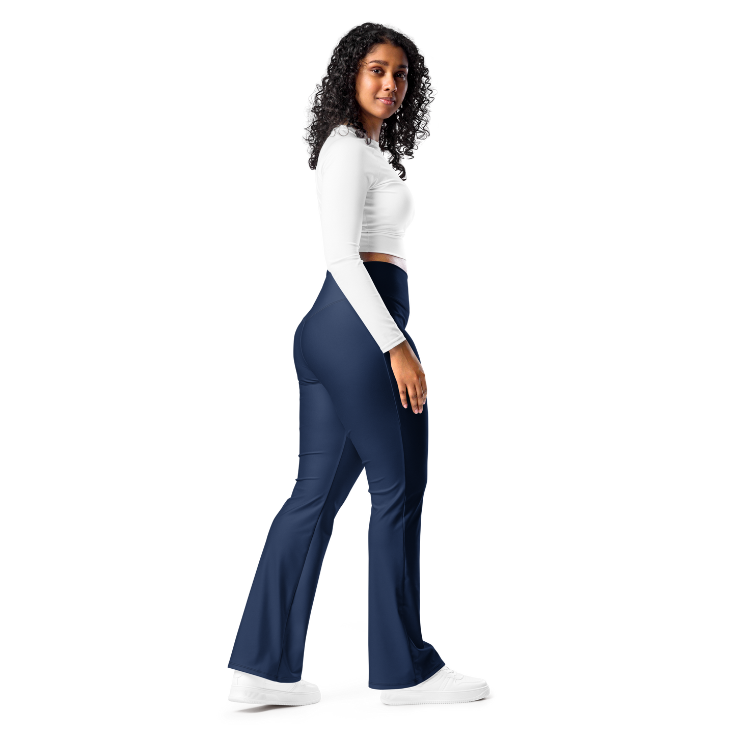 Flare leggings - Navy blue
