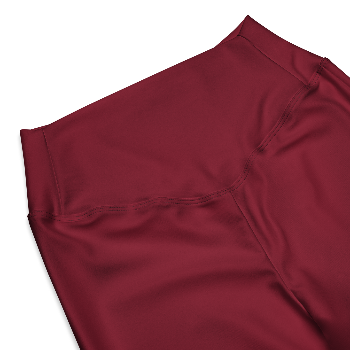 Flare leggings - Burgundyn punainen
