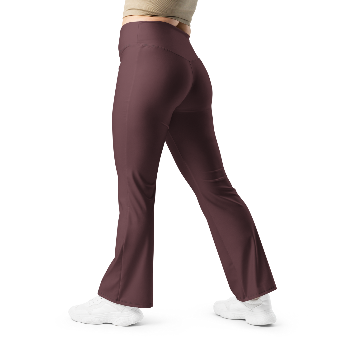 Flare leggings - Cabernet