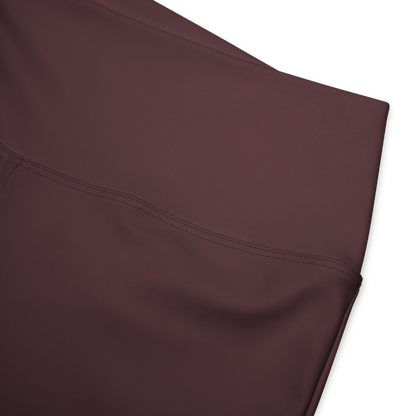 Flare leggings - Cabernet