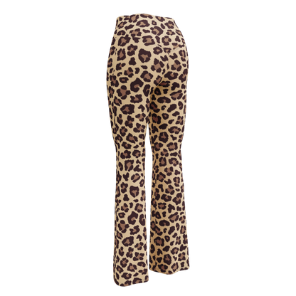 Flare leggings - Leopard