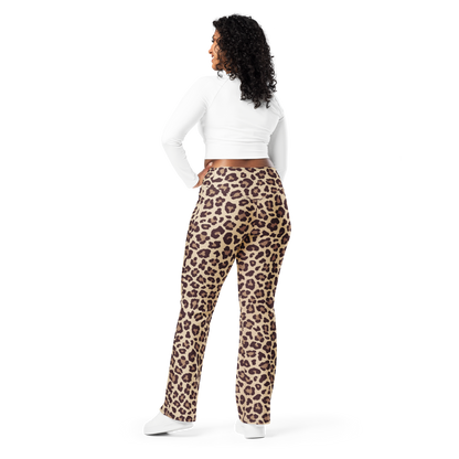 Flare leggings - Leopard