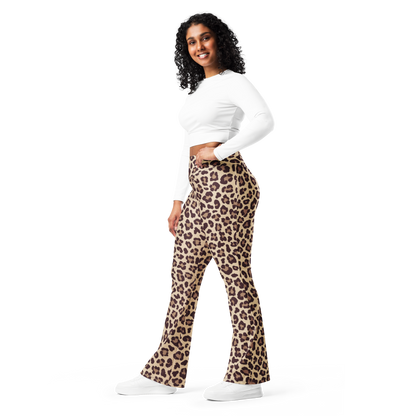 Flare leggings - Leopard