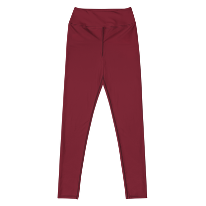 Naisten leggings - Burgundyn punainen