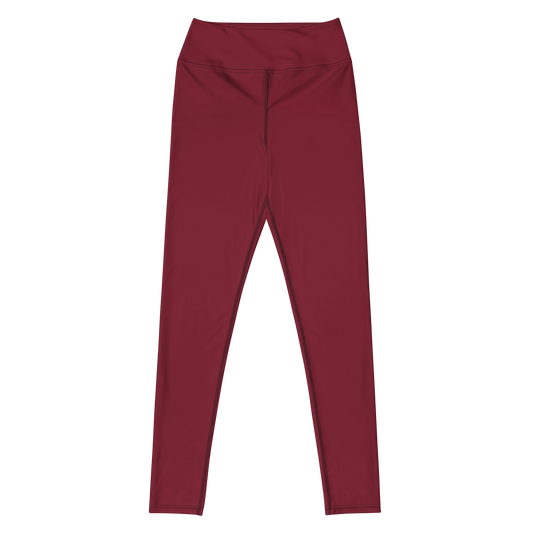 Naisten leggings - Burgundyn punainen