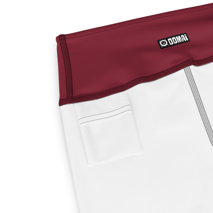 Naisten leggings - Burgundyn punainen