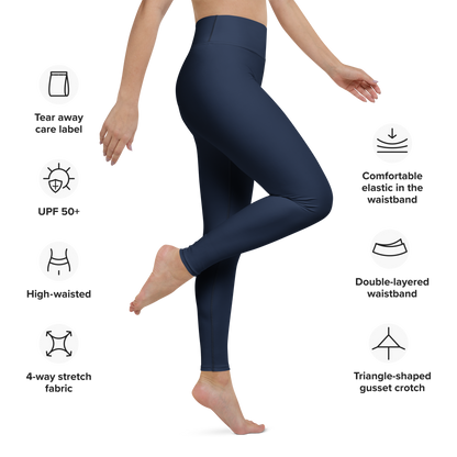 Naisten leggings - Navy Blue